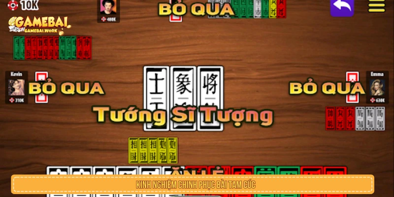 Kinh nghiệm chinh phục bài Tam Cúc 