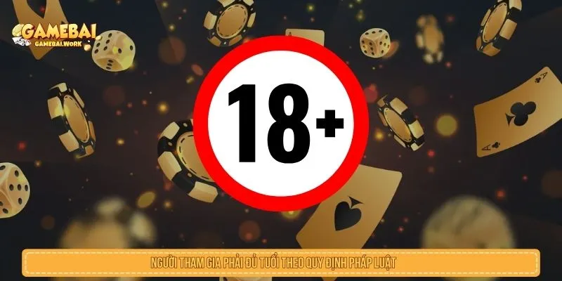 Người tham gia phải đủ tuổi theo quy định pháp luật