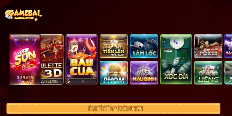 Tìm hiểu về game bài Sunwin 